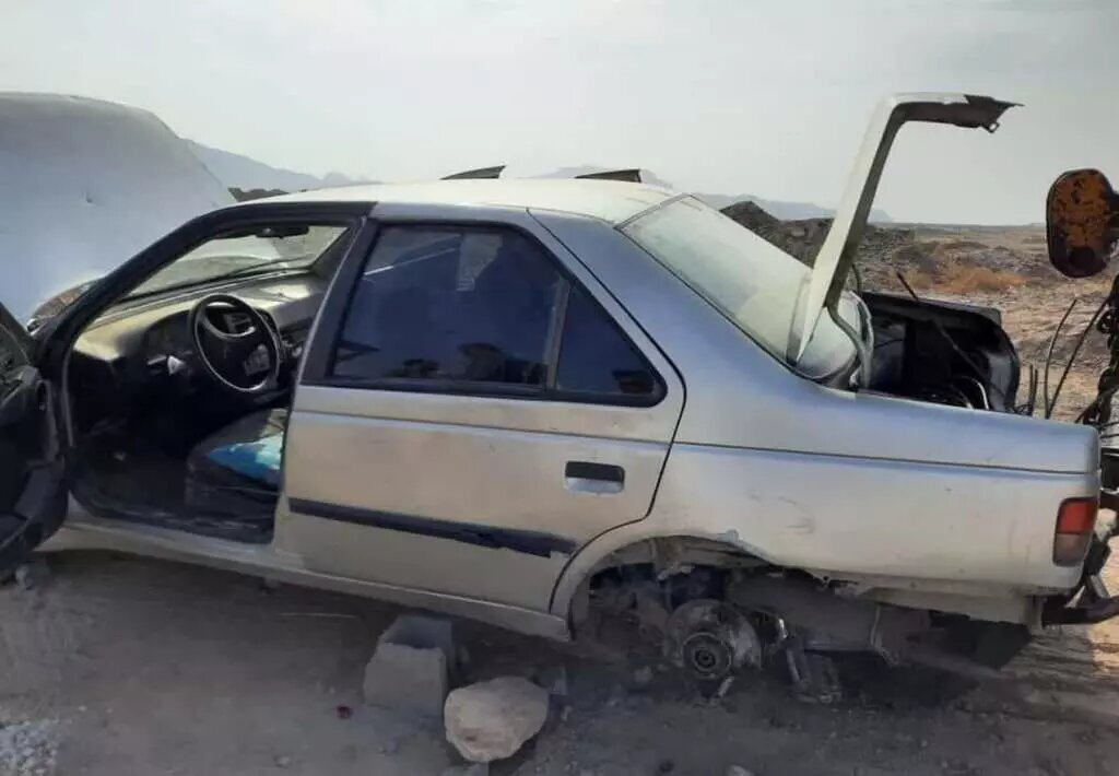 کشف جسد یک شرور مسلح ؛ او عامل شهادت ۳ مامور پلیس فارس بود | تصویر خودروی حامل جسد را ببینید