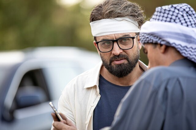 تصاویری متفاوت از بازی مصطفی زمانی در عراق | ببینید