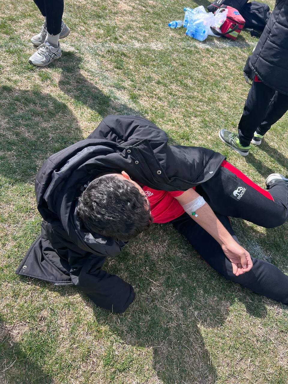 جدیدترین تصاویر از چاقو کشی روی بازیکنان تراکتورسازی