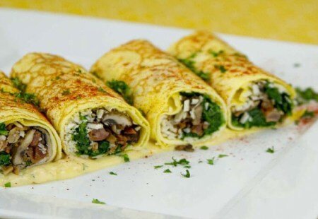 خوردنی جذاب با قارچ و نان پیتا ؛ میان وعده ای که راحت و سریع آماده میشود