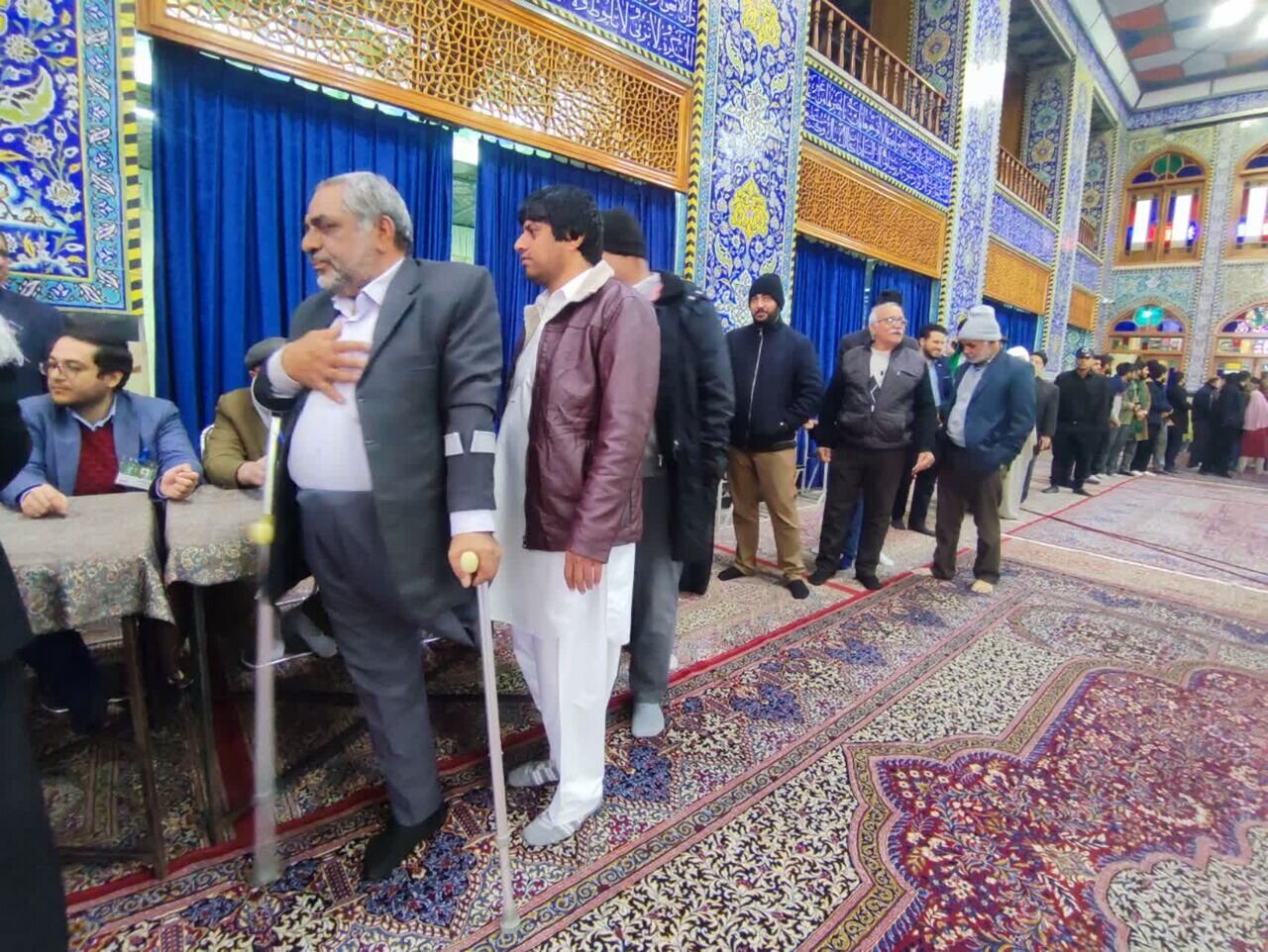 اتفاقی جالب در دمای منفی ۱۶ درجه یزد