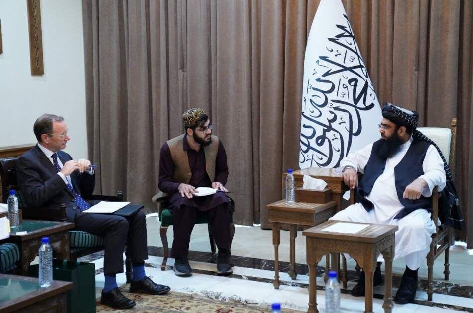 کاردار سفارت انگلیس در کابل و طالبان