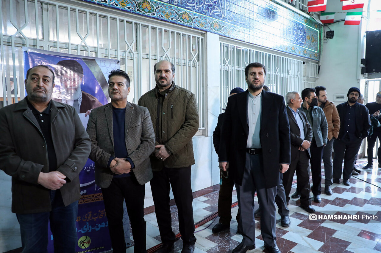 تصاویری از حضور گسترده مردم تهران و دولتمردان در انتخابات 1402