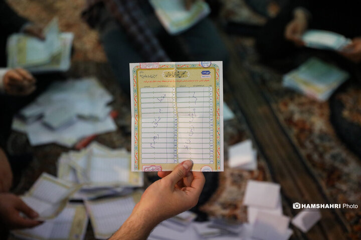 تصاویر اختصاصی همشهری از شمارش آرا انتخابات ۱۴۰۲| مسجد پنبه چی