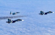 تصاویر تقابل هوایی روسیه و ناتو + فیلم