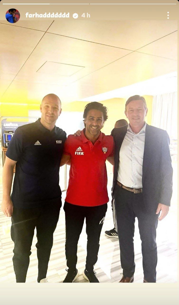 مدیر برنامه مجیدی: فرهاد از امارات می رود | مقصد بعدی مشخص شد