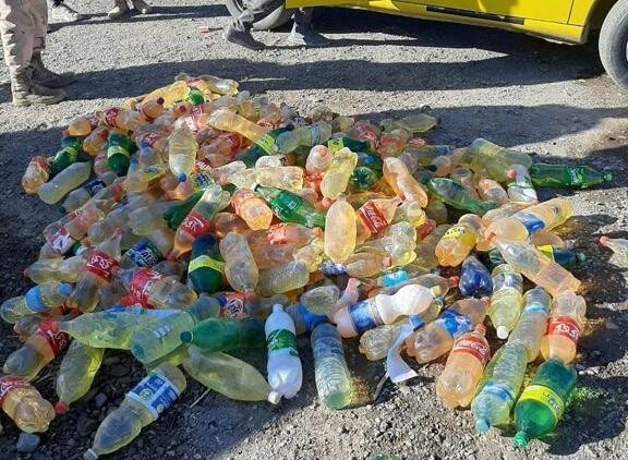 تصاویری از جاساز عجیب قاچاق سوخت در مرز تایباد قاچاق سوخت
