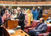 مراسم تحلیف نخست وزیر جدید پاکستان   + فیلم