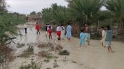 تصاویر ماهواره ای از مناطق سیل زده سیستان و بلوچستان