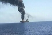 حمله به کشتی رژیم صهیونیستی در سواحل عدن یمن | استفاده از پرچم کشور آفریقایی