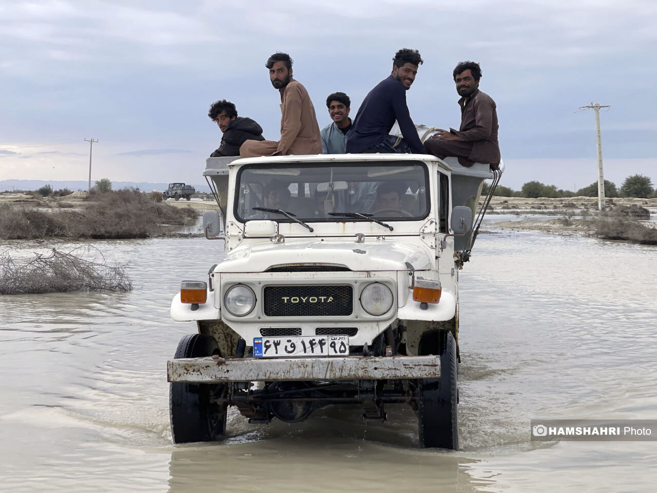تصاویر اختصاصی همشهری از امدادرسانی سیل سیستان و بلوچستان