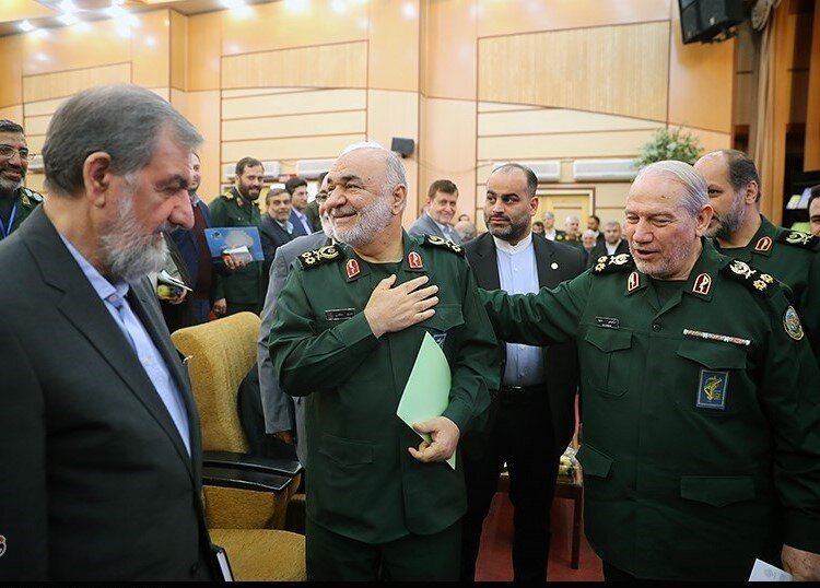 عکس | رویارویی ۳ فرمانده کل سپاه پاسداران