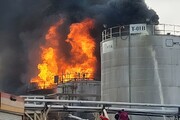 خبر جدید از آتش‌سوزی در پالایشگاه آفتاب بندرعباس | آمار مصدومان اعلام شد