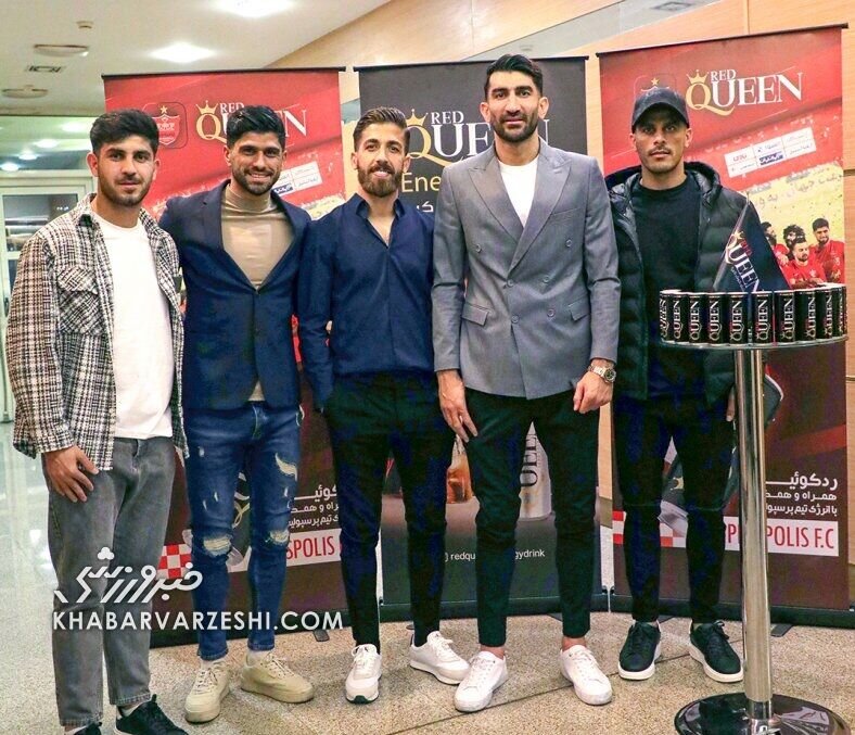 بازیکنان پرسپولیس در کنسرت علیرضا طلیسچی