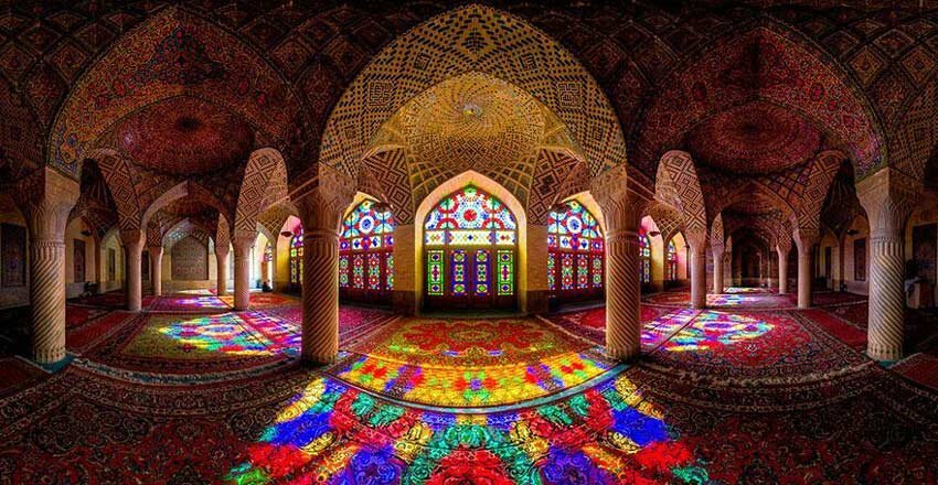 مسجد نصیر الملک در شهر شیراز