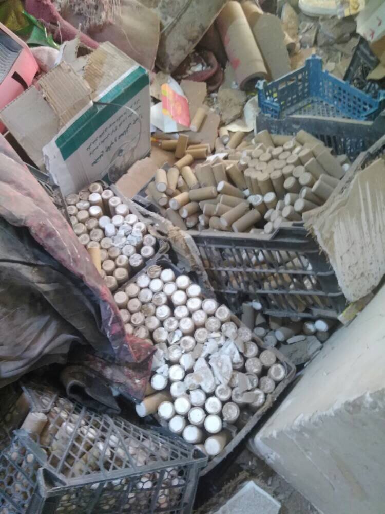 تصاویری از حجم مواد محترقه و وضعیت خانه منفجر شده در خیابان ری + فیلم