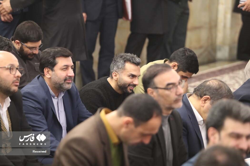 حضور محمدحسین میثاقی در یک مراسم خاص و معنوی