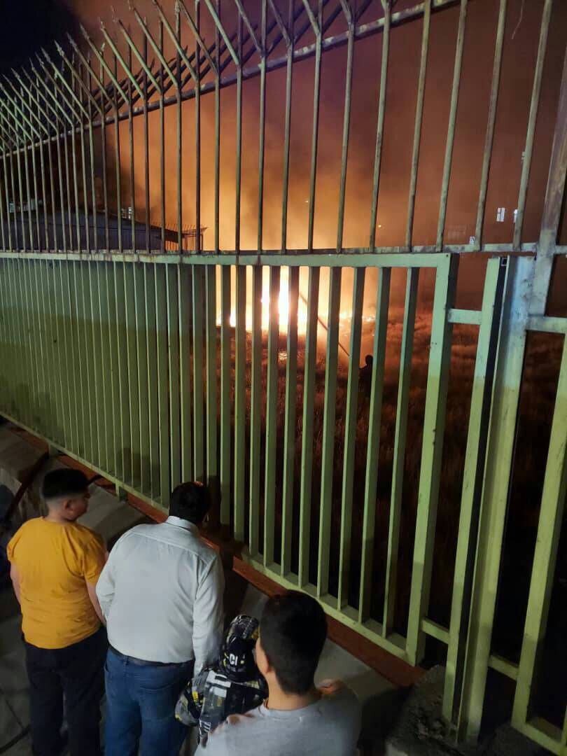 بالن آرزوها پست گاز را به آتش کشید + تصاویر
