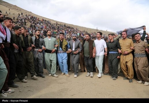 پیشواز نوروز در روستای آویهنگ کردستان