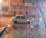 تصاویر بارش فوق سنگین در اهواز + فیلم