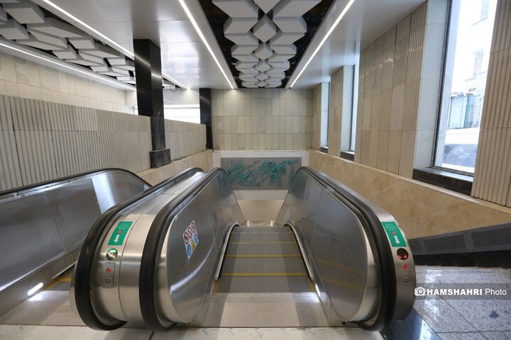 افتتاح همزمان ۳ ایستگاه و ۲ ورودی جدید در خط ۶ مترو تهران