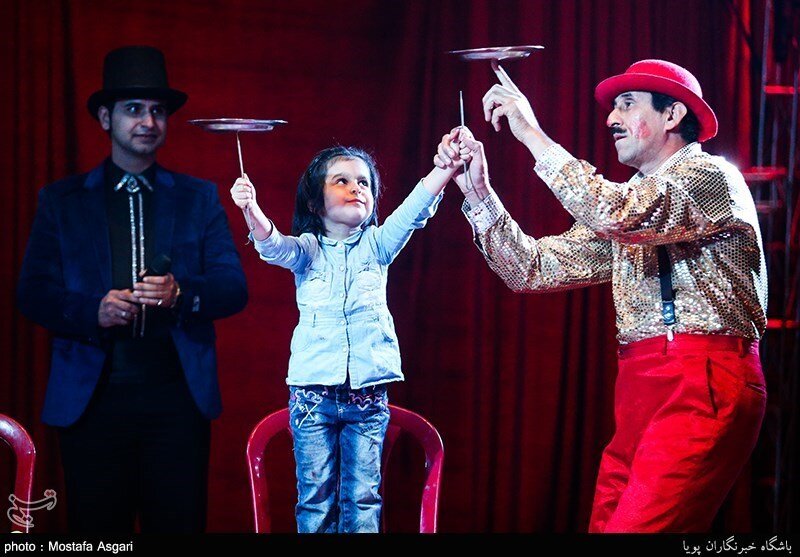 شور ساحری در صحنه سیرک