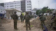 لحظه یورش ارتش اسرائیل به ساختمان‌ مجاور بیمارستان الشفاء + فیلم