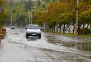 بارش باران در استان‌های غربی و جنوبی کشور | احتمال وقوع سیلاب در این استان ها + ویدئو