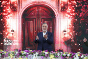 قابهایی از پشت صحنه حضور شهردار تهران در برنامه تحویل سال تلویزیون + تصاویر