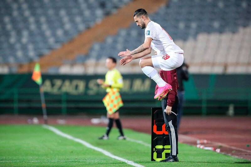 تصاویر خاص و متفاوت از دیدار تیم های فوتبال ایران و ترکمنستان که ندیدهاید