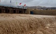 رودخانه شیراز طغیان کرد + فیلم | حجم عظیم آب را ببینید