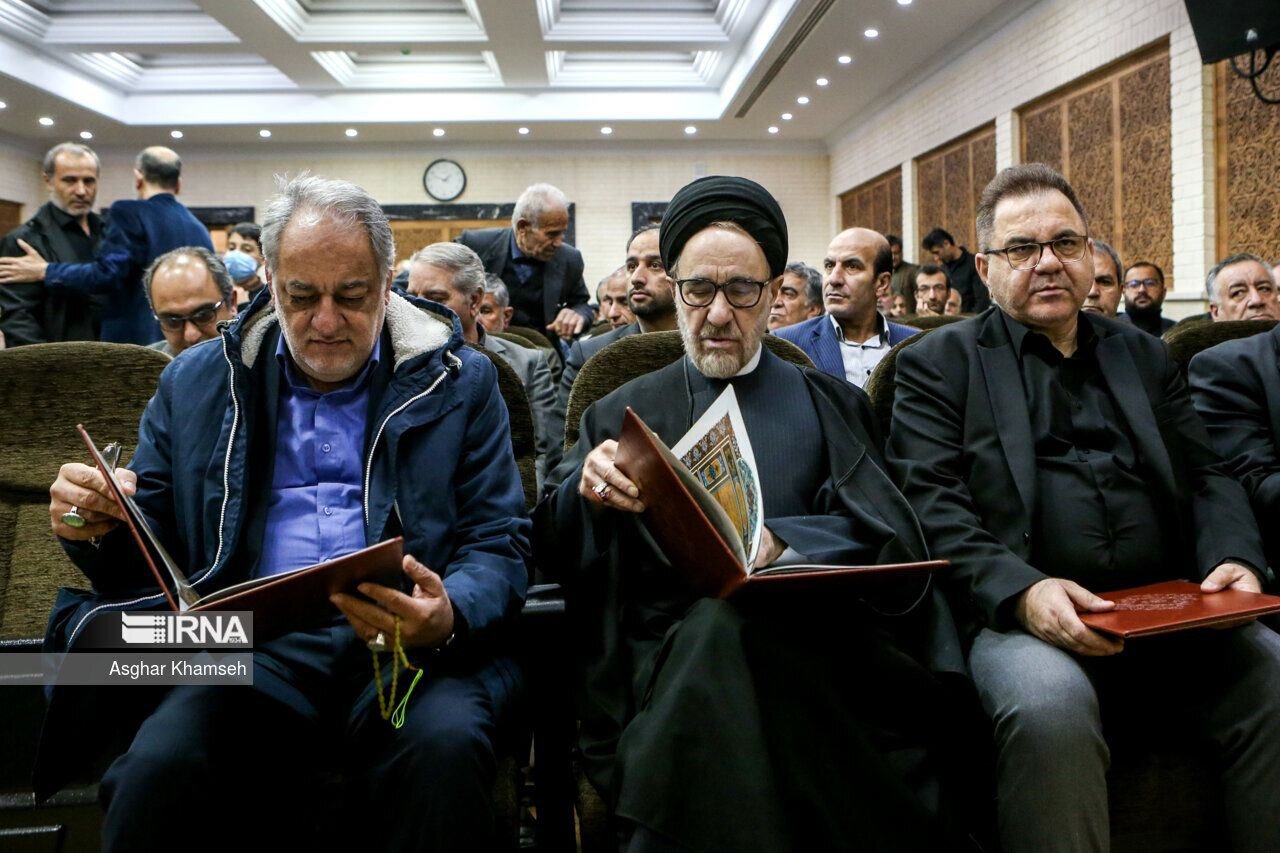 آفتابی شدن سید محمد خاتمی بعد از رای ندادن در انتخابات | تصاویر