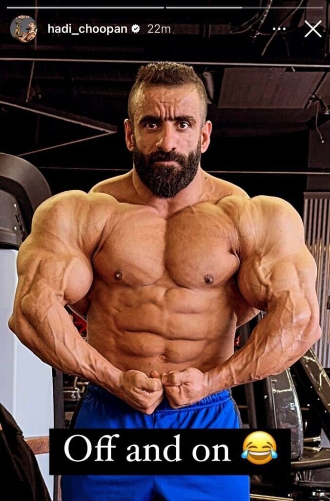 عکس| آمادهترین هیکل هادی چوپان را ببینید