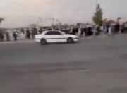 حادثه عجیب رانندگی در زابل + فیلم | لحظه بیرون پریدن سرنشین خودرو را ببینید!