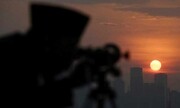 نقشه رویت هلال ماه در غروب روز سه شنبه را ببینید+ تصاویر | هلال ماه جدید در ۲۱ فروردین قابل رویت است؟
