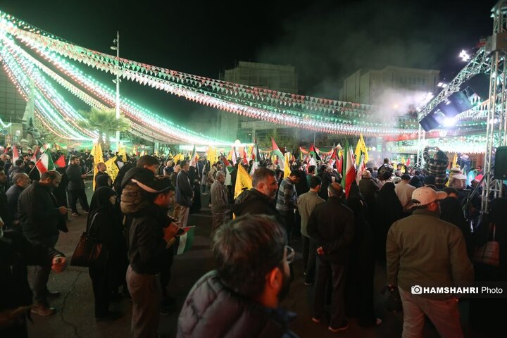 تجمع اعتراضی مردم تهران در پی حمله اسرائیل به کنسولگری ایران در سوریه