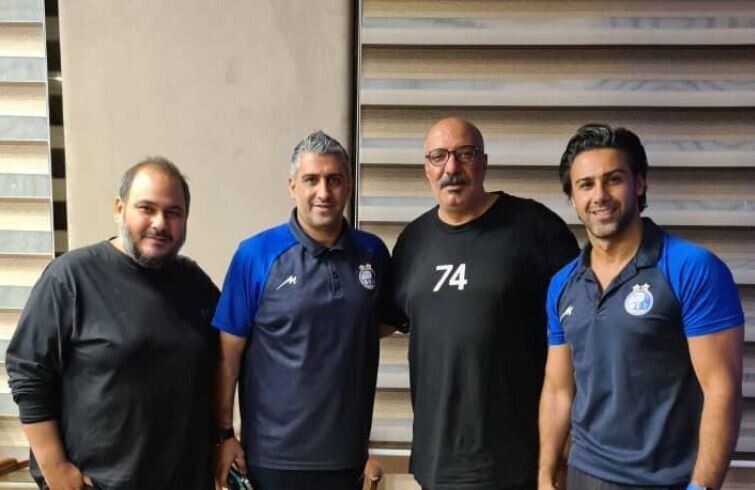 تصویری از علاقه شدید رضا داوودنژاد به فرهاد مجیدی و استقلال