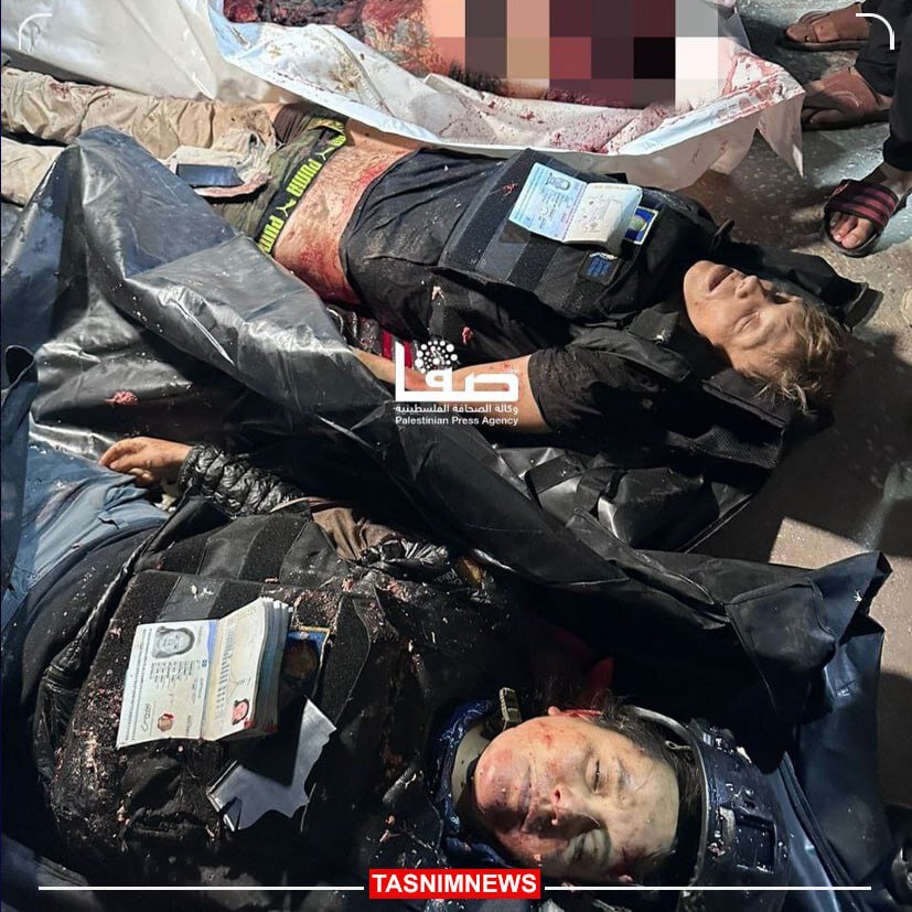 حمله اسرائیل به خودروی کارکنان یک سازمان بینالمللی + عکس (۱۶+)