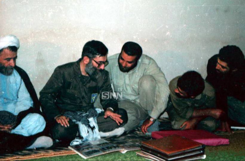 تصاویر دیده نشده از سردار شهید زاهدی در کنار رهبر معظم انقلاب + عکس