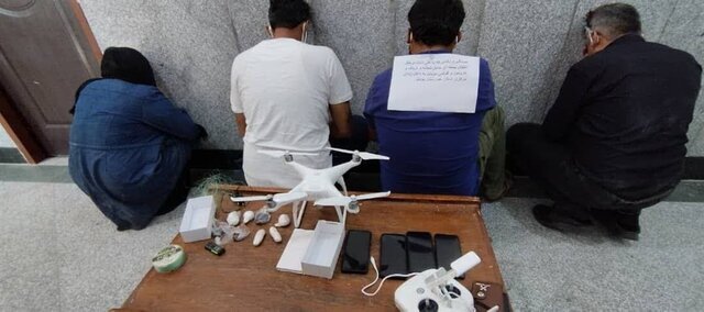 جیمز باند در زندان خوزستان! ؛ انتقال مواد مخدر و موبایل به زندان با هلیشات