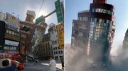واکنش مجری تلویزیون تایوان به وقوع زلزله در اجرای زنده | وضعیت استودیو را ببینید
