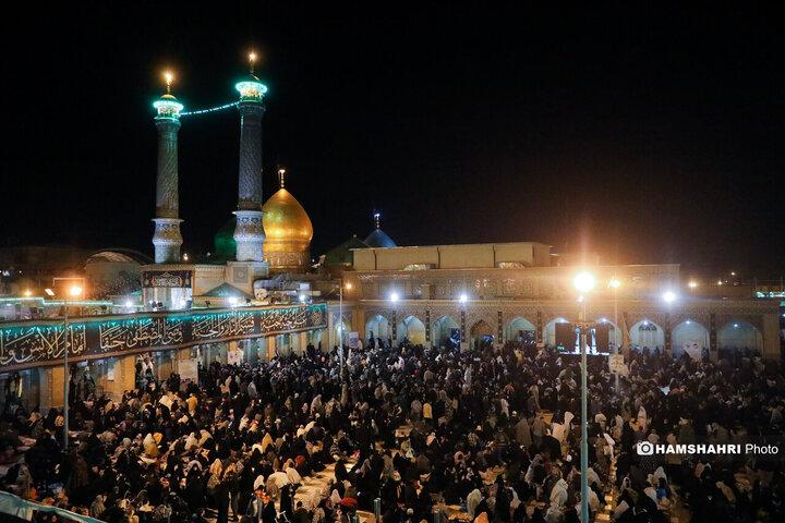 مراسم احیای شب بیست و سوم ماه مبارک رمضان در حرم حضرت عبدالعظیم