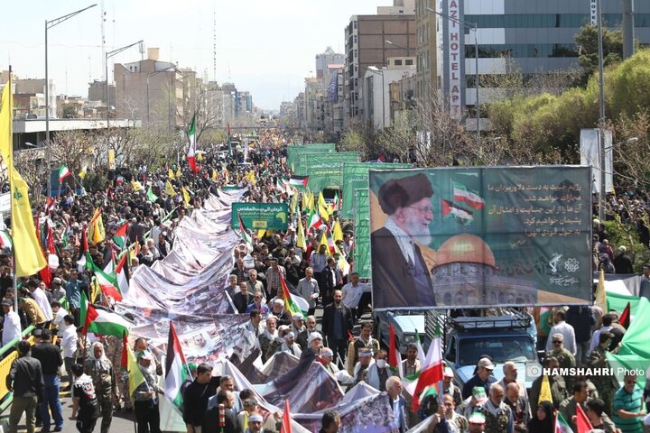تصاویر مراسم راهپیمایی روز جهانی قدس در تهران - ۱