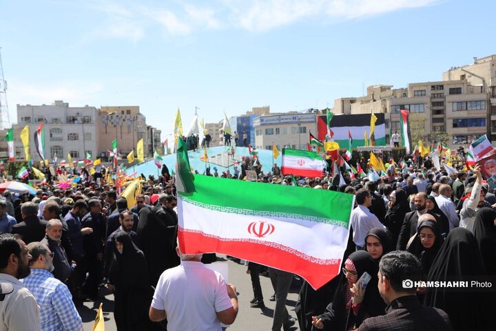 تصاویر پرشور مراسم راهپیمایی روز جهانی قدس در تهران - 2