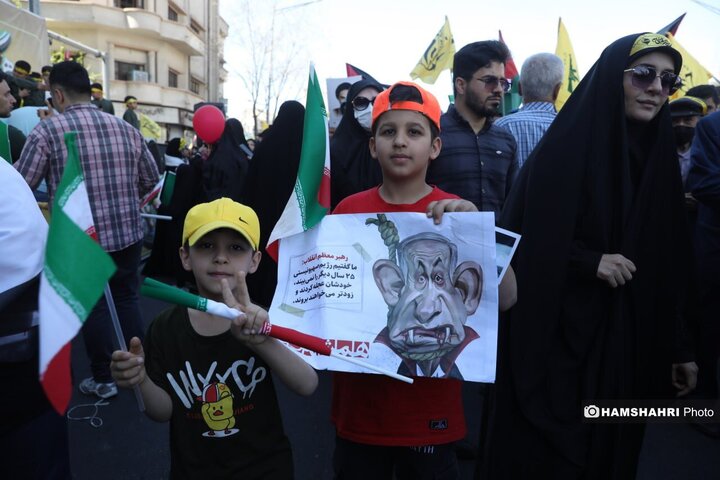 تصاویر پرشور مراسم راهپیمایی روز جهانی قدس در تهران - 4