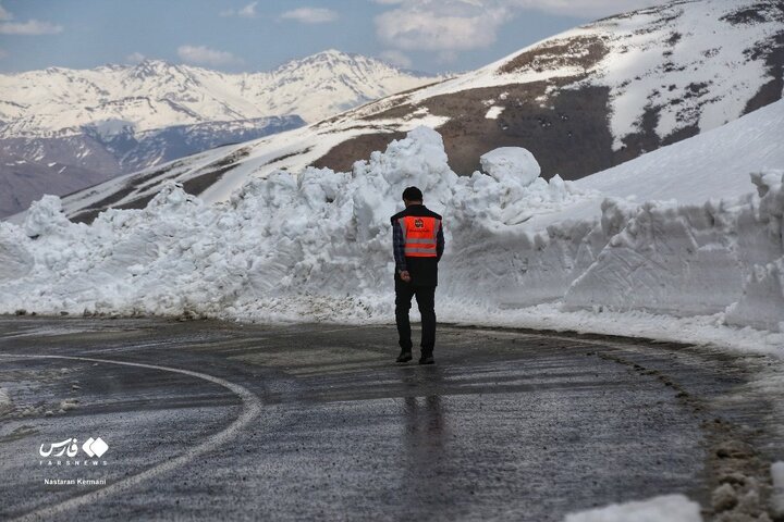برفروبی محور هشتگرد-طالقان