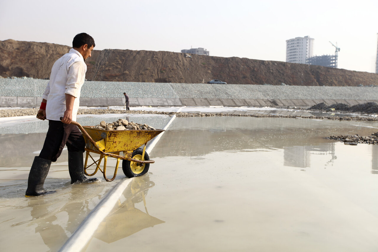 دره غمشی دیروز؛ دریاچه چیتگر امروز
