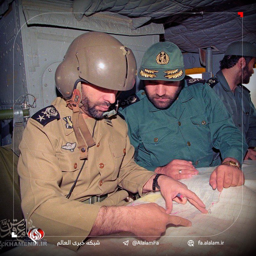 تصویر ماندگار از شهید حمله به کنسولگری ایران در کنار صیاد شیرازی ! | عکس