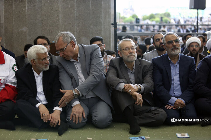 تصاویر اختصاصی همشهری از اقامه باشکوه نماز عید فطر در مصلای تهران