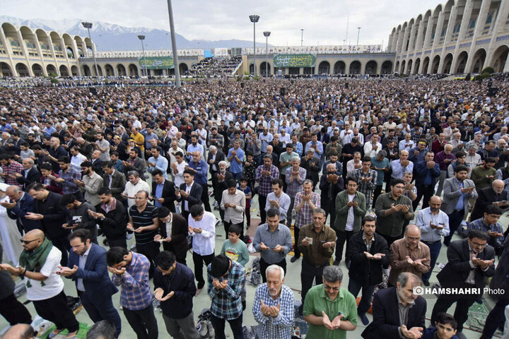 تصاویر اختصاصی همشهری از اقامه باشکوه نماز عید فطر در مصلای تهران -4